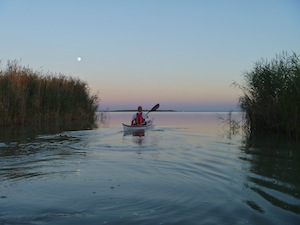 seekajak, tour, neusiedler see, tipps, vollmondnacht