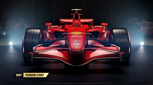 f1 2017, formel 1, alte autos, spiel, autos, codemasters, ferrari, f2007, raikkönen