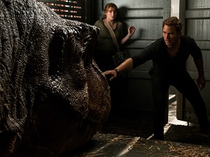 chris pratt, jurassic world 2, owen, claire, t-rex