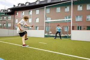 fußballspielen, jufa, hotel, hochkar, sport resort, fußballplatz