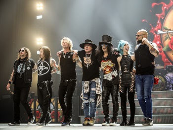 abgesagte konzerte, axl rose, slash, guns n' roses