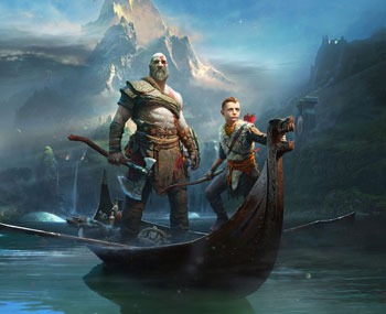 god of war, kratos, boy, sony