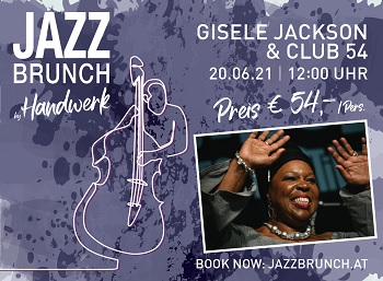 Jazzbrunch Gisele Jackson im Handwerk Restaurant, Sujet