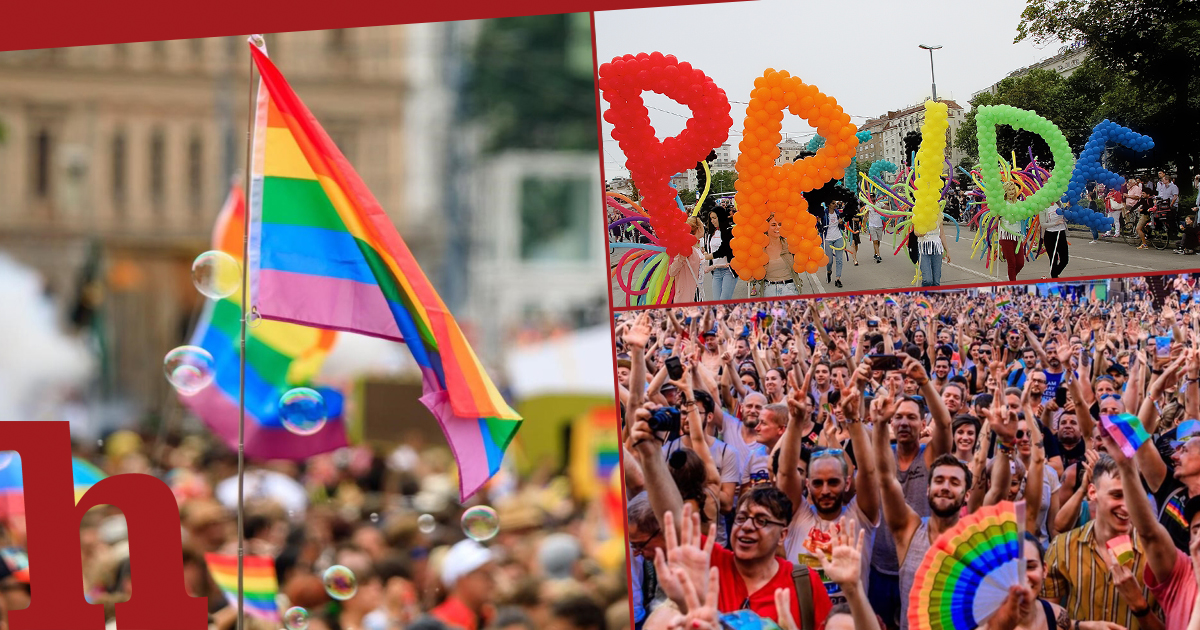 Vienna Pride 2023 Regenbogenparade und mehr für die Vielfalt