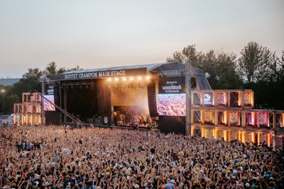 Volle Bühne am Woodstock der Blasmusik