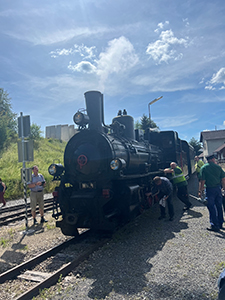 Dampflok der Waldviertelbahn