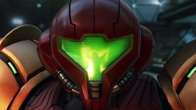 Der Helm von Samus Aran in Metroid Prime 4 Beyond im Fokus