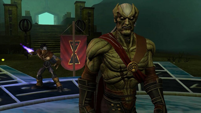 Raziel steht hinter Kain in Legacy of Kain Soul Reaver 1 & 2 Remastered