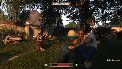 Auf einer Hochzeit in Kingdom Come Deliverance 2 tanzen mehrere Menschen 